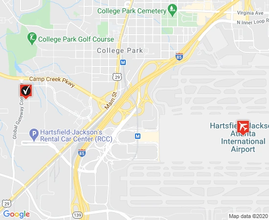 ATL parking map